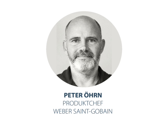  Peter Öhrn, Produktchef Weber Saint-Gobain